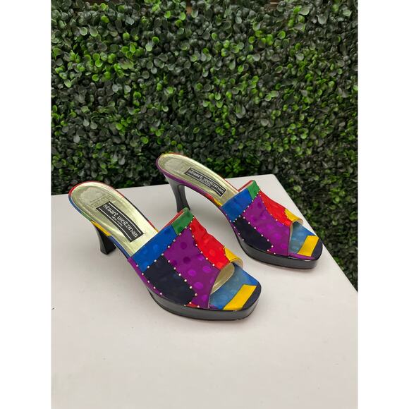 Stuart Weitzman New York platform slip on Heels, size 7.5 - Picture 3 of 7